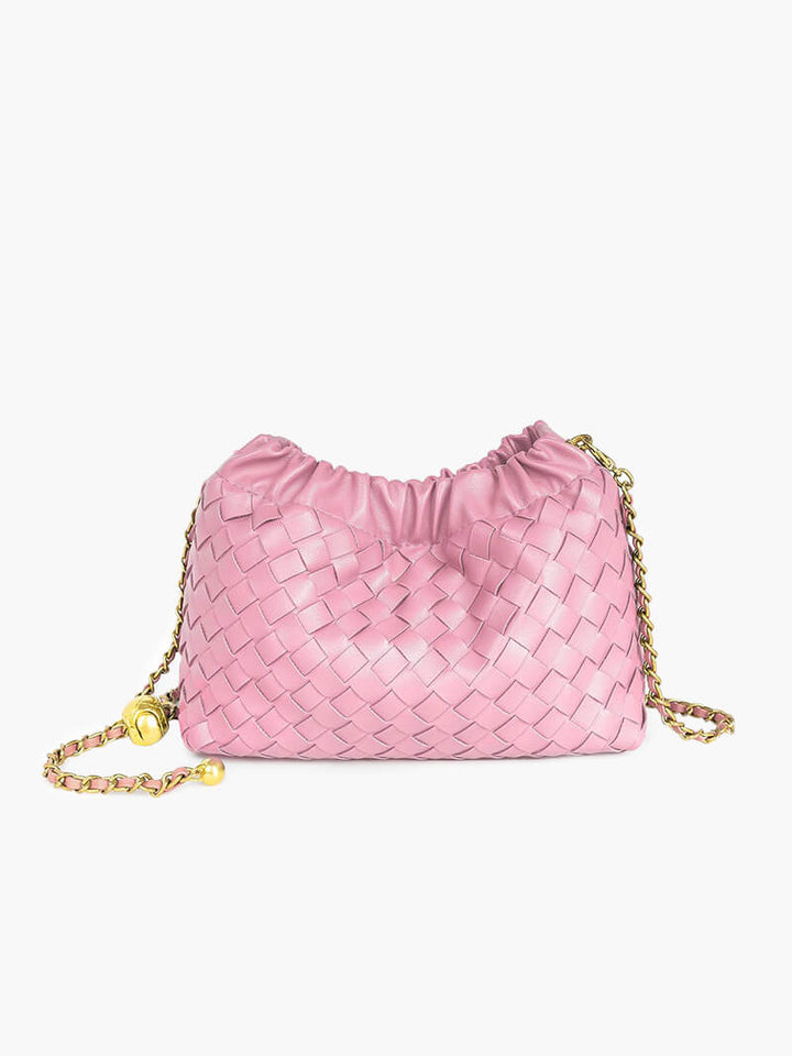 Drune | Luxuriöse Damen Tasche Mit Goldener Kette