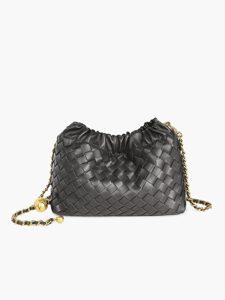 Drune | Luxuriöse Damen Tasche Mit Goldener Kette