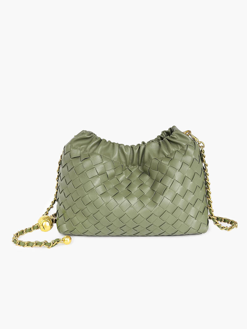 Drune | Luxuriöse Damen Tasche Mit Goldener Kette