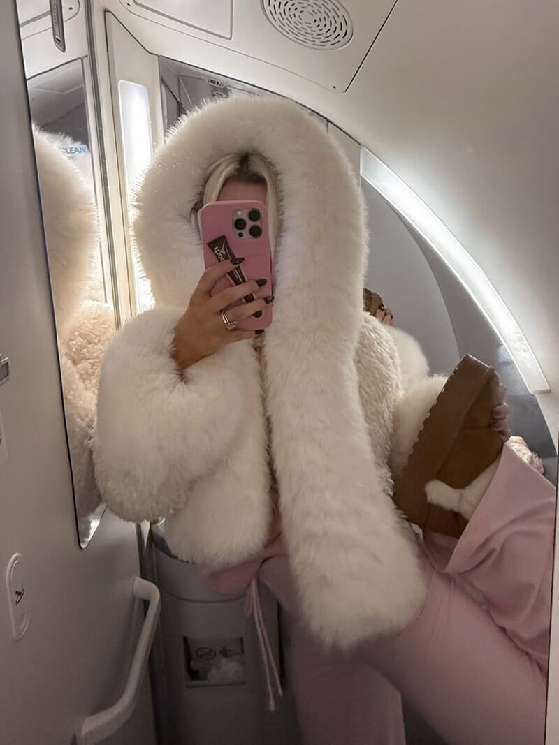 Drune | Kunstfelljacke mit Weichem Pelzlook
