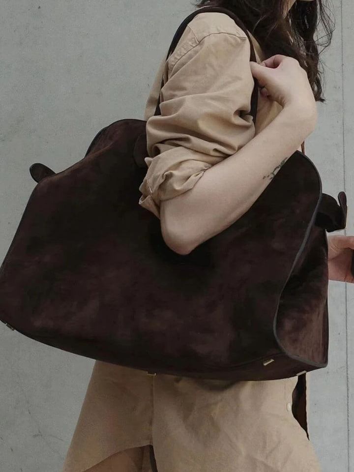 Drune | Tasche Aus Hochwertigem Wildleder