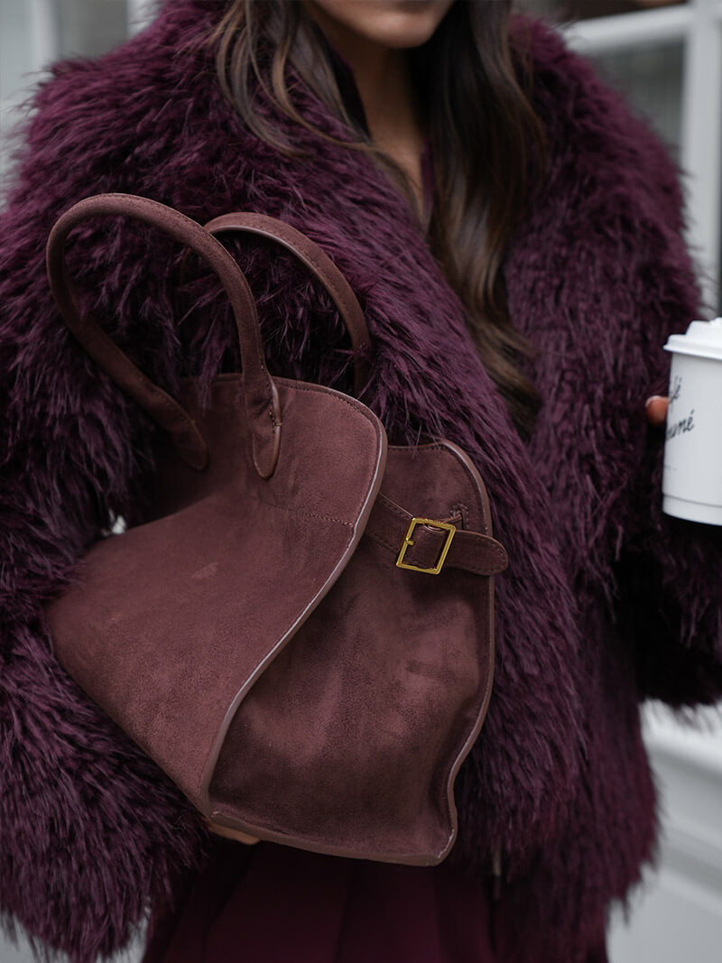 Drune | Tasche Aus Hochwertigem Wildleder