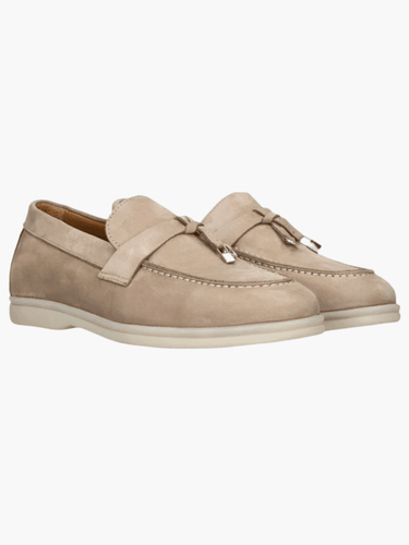 Damen Elegante Wildleder Loafer