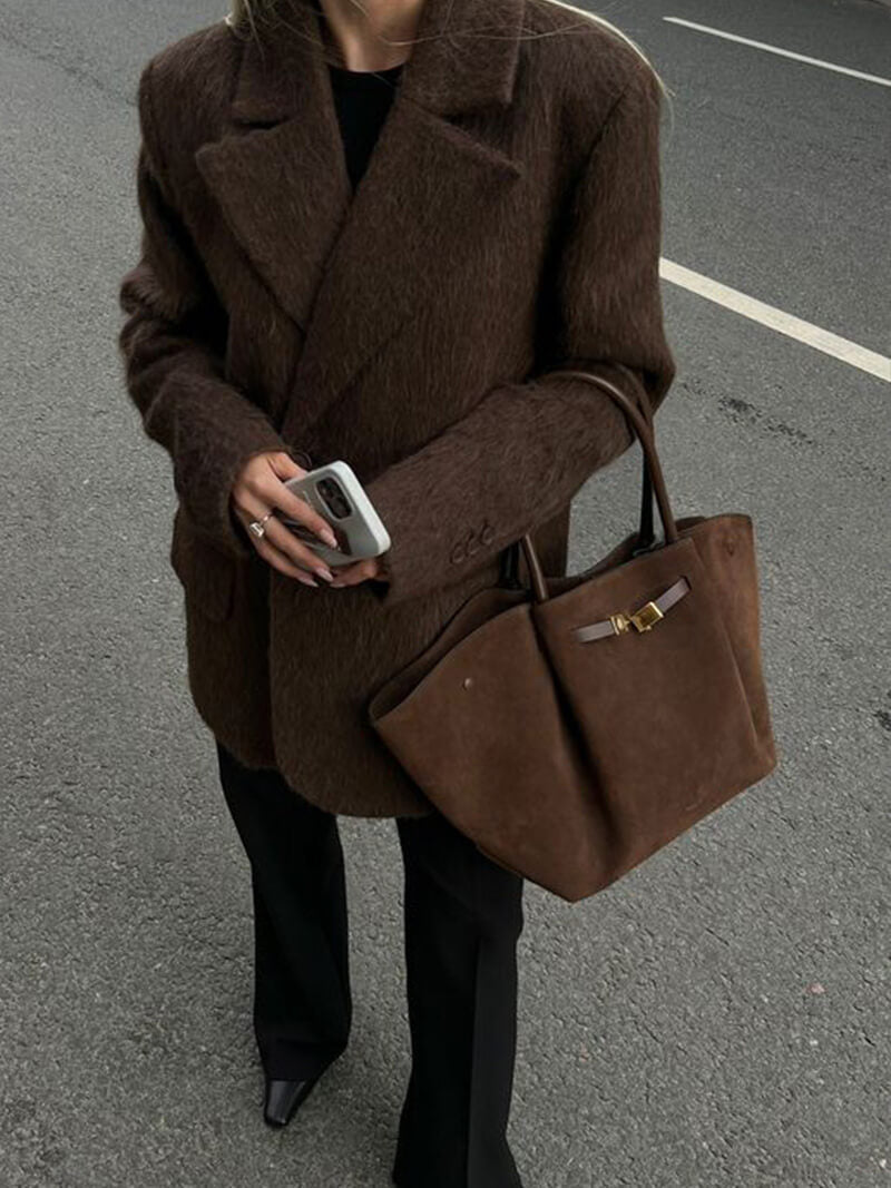 Drune | Moderne Damen Tasche Aus Wildleder