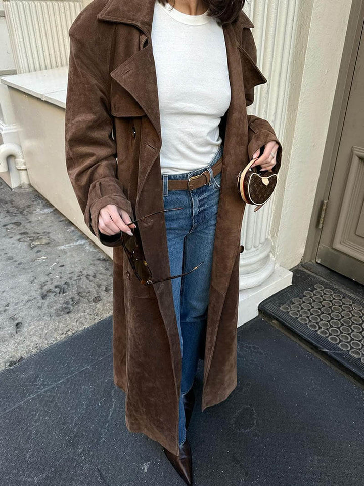 Drune | Zeitloser Trenchcoat mit edler Optik für einen eleganten Flair
