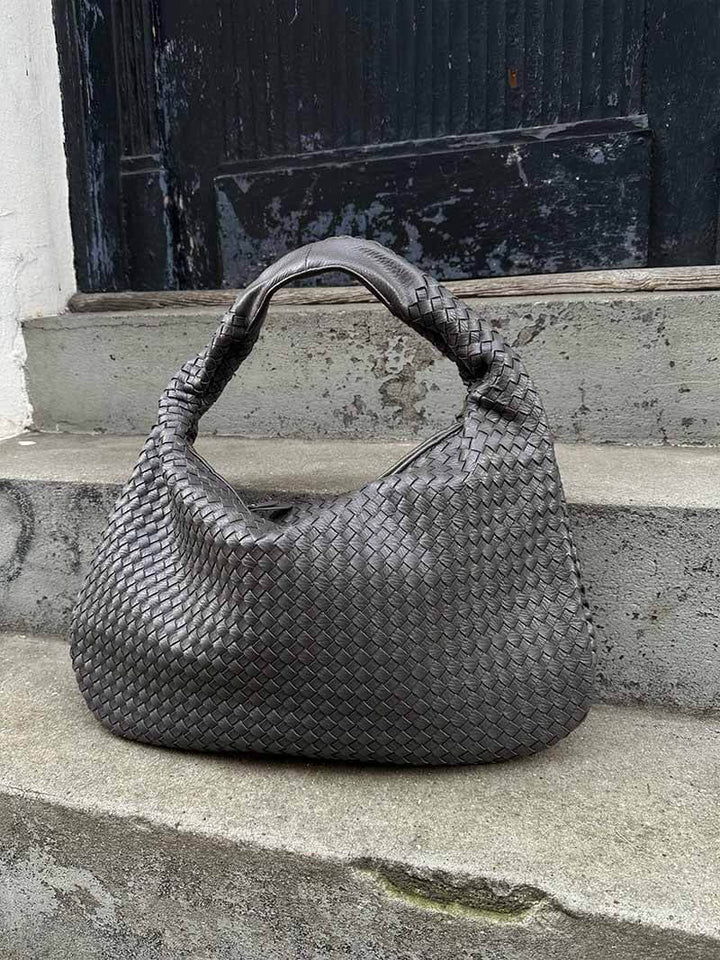 Drune | Große Geflochtene Hobo Tasche