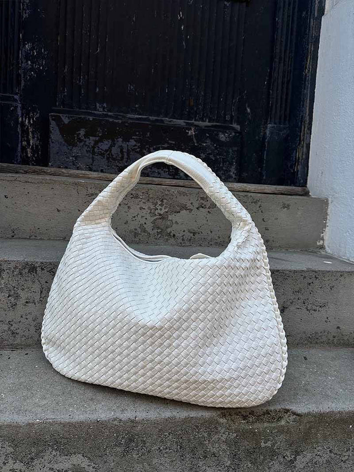 Drune | Schultertasche Damen - elegante und geräumige Ledertasche