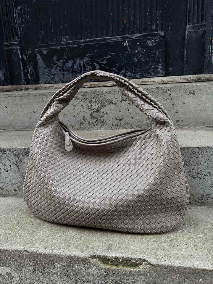 Drune | Große Geflochtene Hobo Tasche