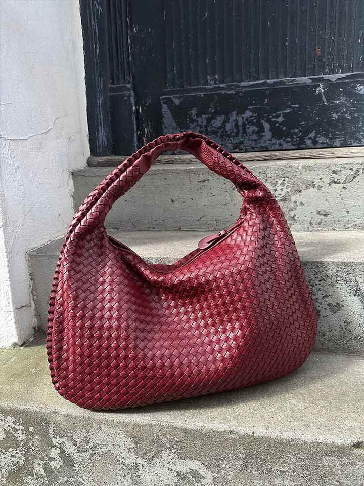 Drune | Große Geflochtene Hobo Tasche