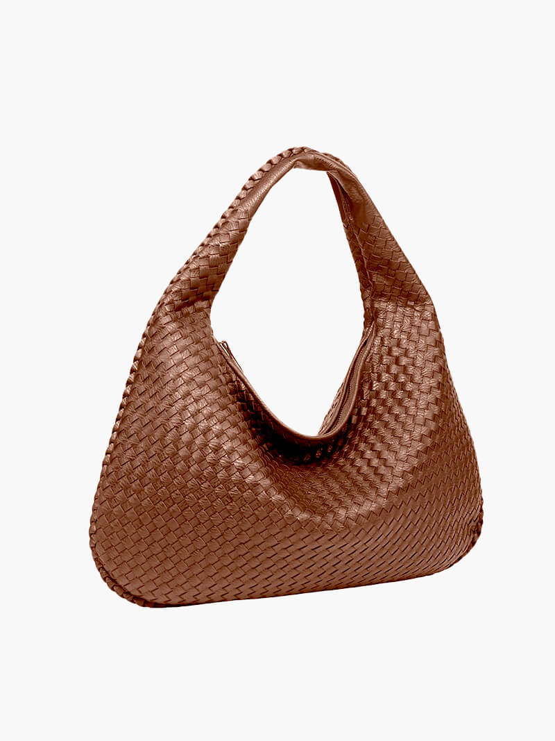 Drune | Große Geflochtene Hobo Tasche