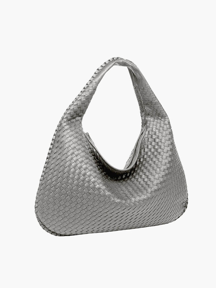 Drune | Große Geflochtene Hobo Tasche