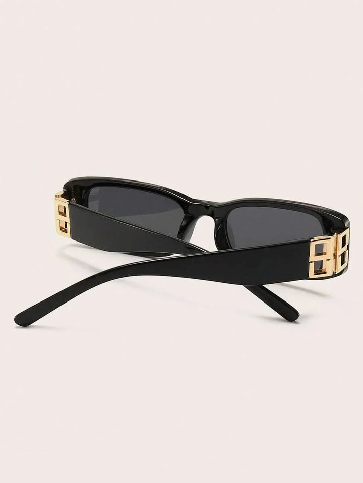 Drune - Schwarze Sonnenbrille Damen | Vintage Retro Sunglasses