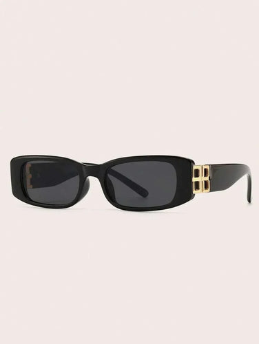 Drune - Schwarze Sonnenbrille Damen | Vintage Retro Sunglasses