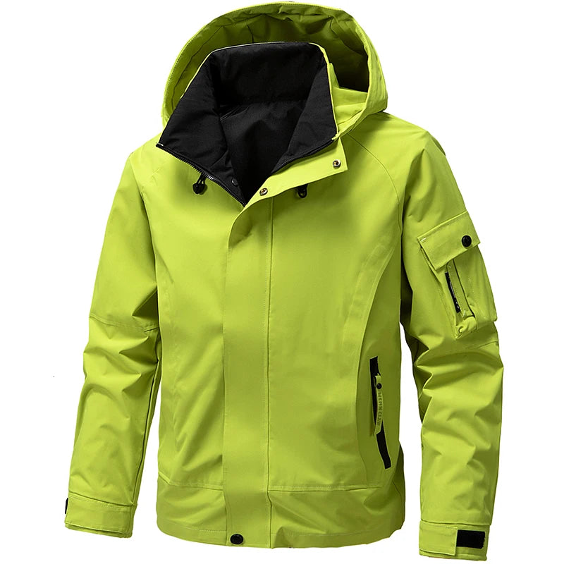 Drune | Wasserabweisende Softshell-Jacke - Herren mit Kapuze