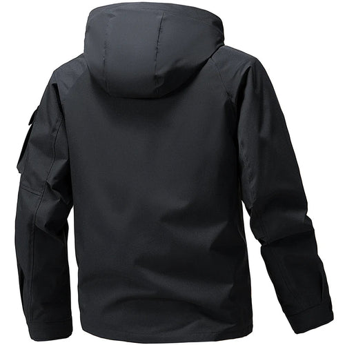 Drune | Wasserabweisende Softshell-Jacke - Herren mit Kapuze