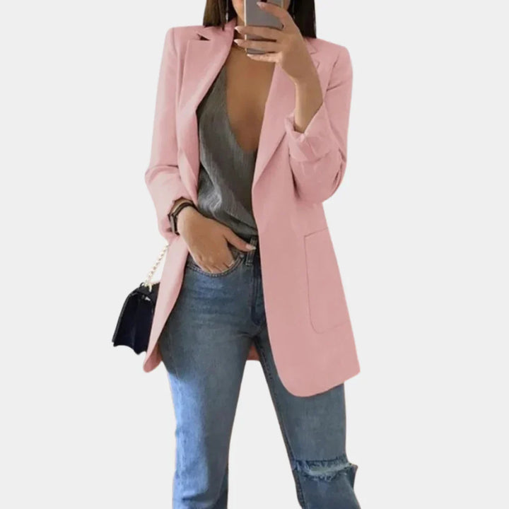 Drune | Langer Slim Fit Blazer Damen