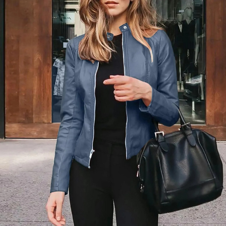 Drune | Bikerjacke für Damen Kurz