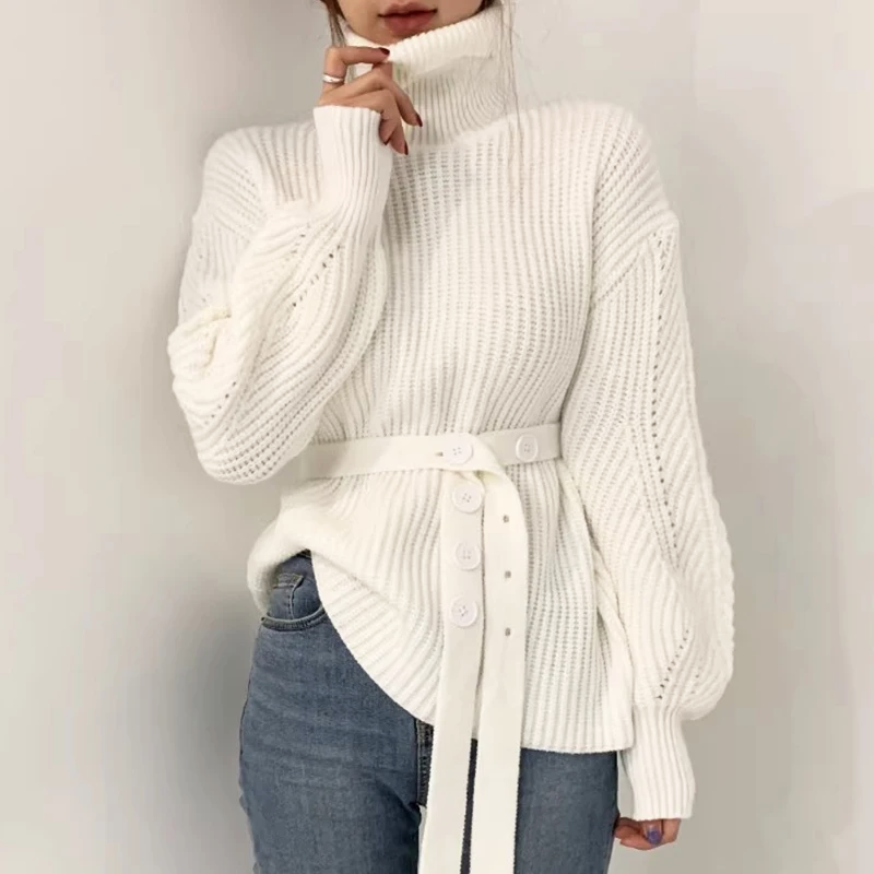 Drune | Eleganter Damen Rollkragenpullover