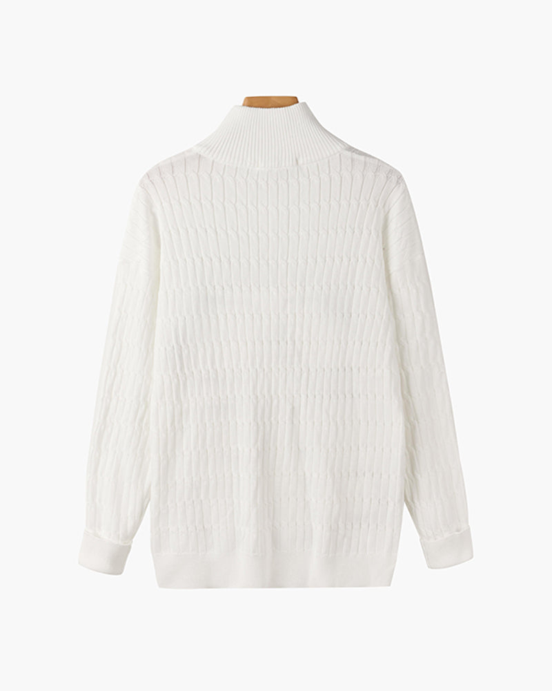 Drune | Zip-Pullover für Männer aus Baumwolle