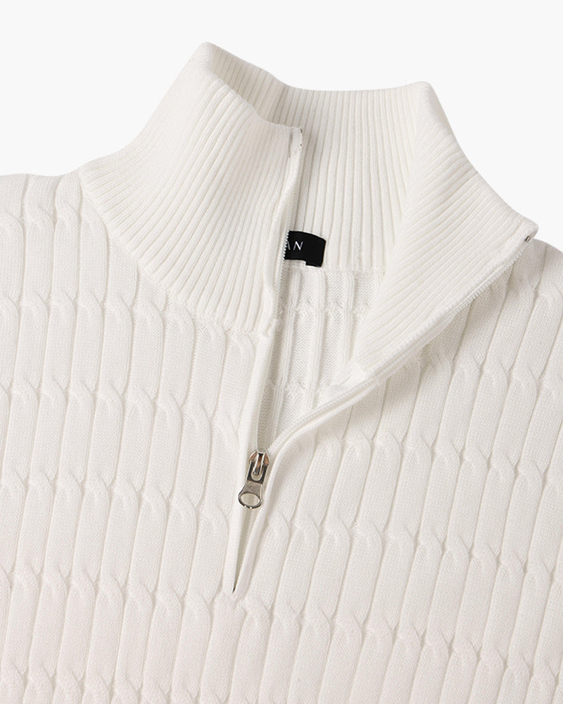 Drune | Zip-Pullover für Männer aus Baumwolle