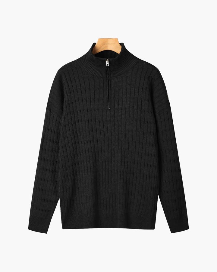 Drune | Zip-Pullover für Männer aus Baumwolle