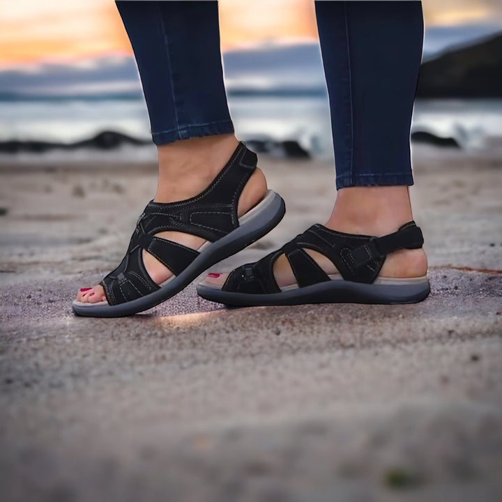 Drune | Sandalen Walking Orthopädische Schuhe Sommersandalen