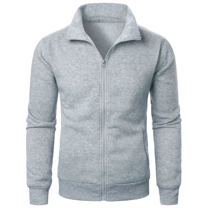 Drune | Herren Hoodie mit Stehkragen und Reißverschluss