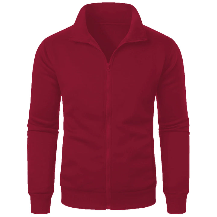 Drune | Herren Hoodie mit Stehkragen und Reißverschluss
