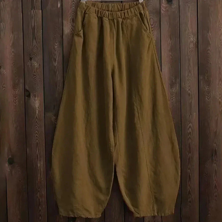 Drune | Baumwoll-Leinen Hose