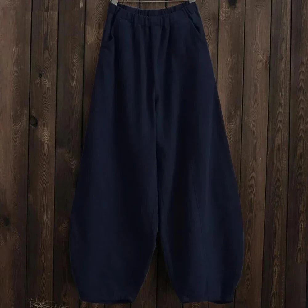 Drune | Baumwoll-Leinen Hose