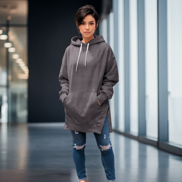 Drune | Elegantes Oversized-Kleid mit Kapuze