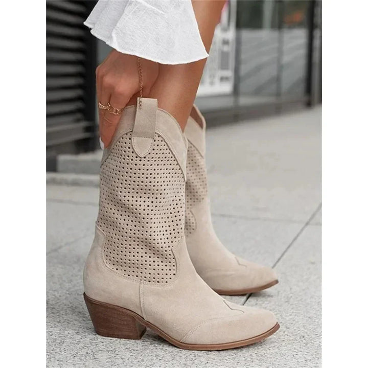Drune | Elegante Retro Westernstiefel