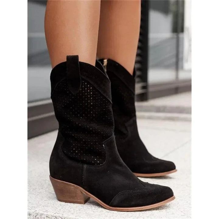 Drune | Elegante Retro Westernstiefel