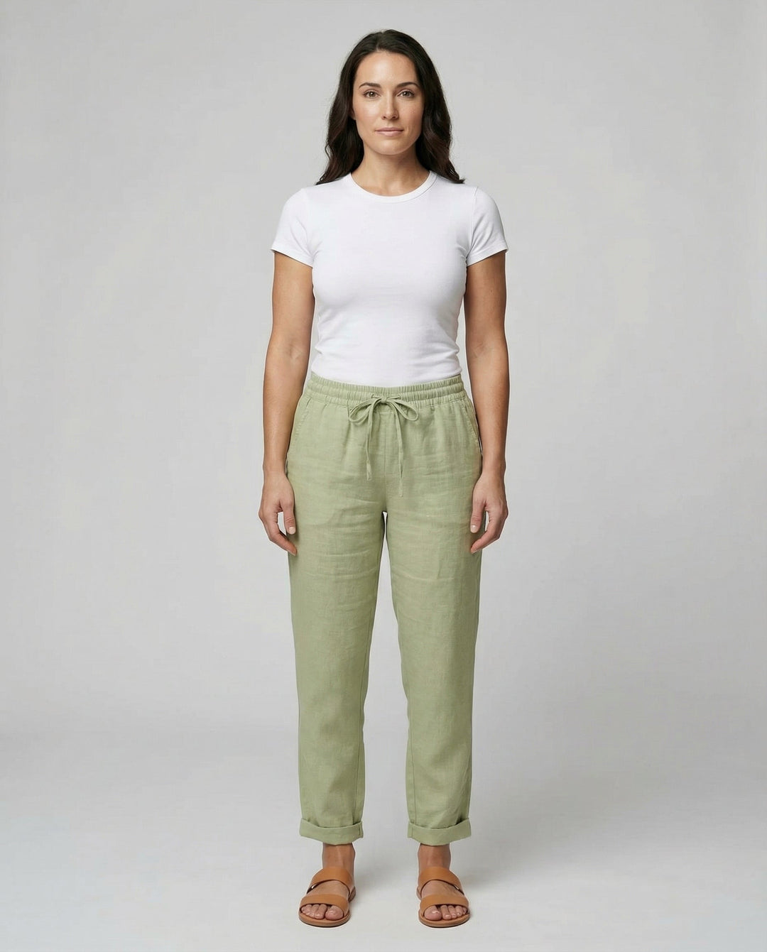 Luftige Damen Leinenhose Sommer | Drune