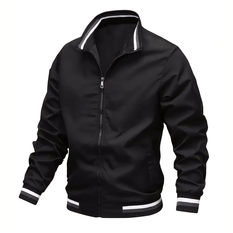 Drune | Kragen Herbst Windbreaker Jacke für Herren