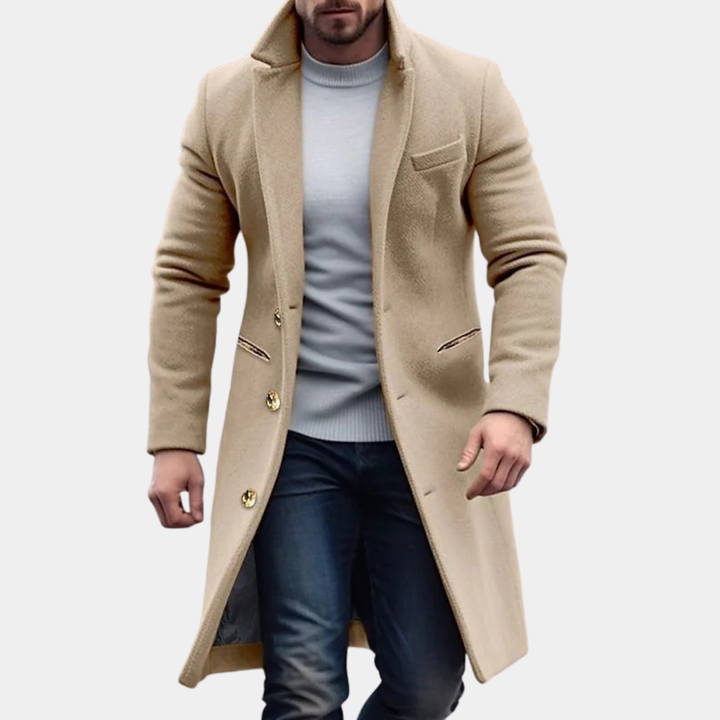 Drune | Moderner langer Wintermantel