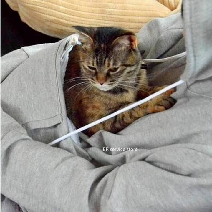 Drune | Stylischer Hoodie mit Tierbauch