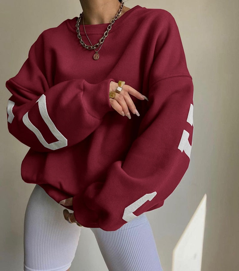 Drune | Lässiger Oversized-Pullover für Frauen