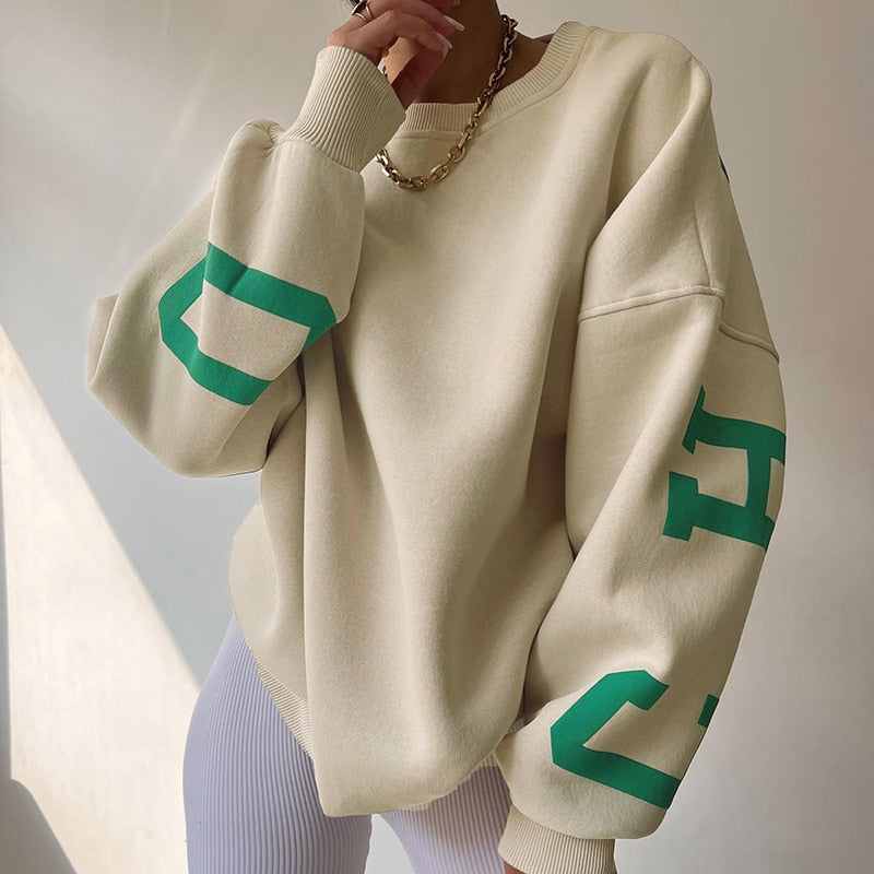 Drune | Lässiger Oversized-Pullover für Frauen