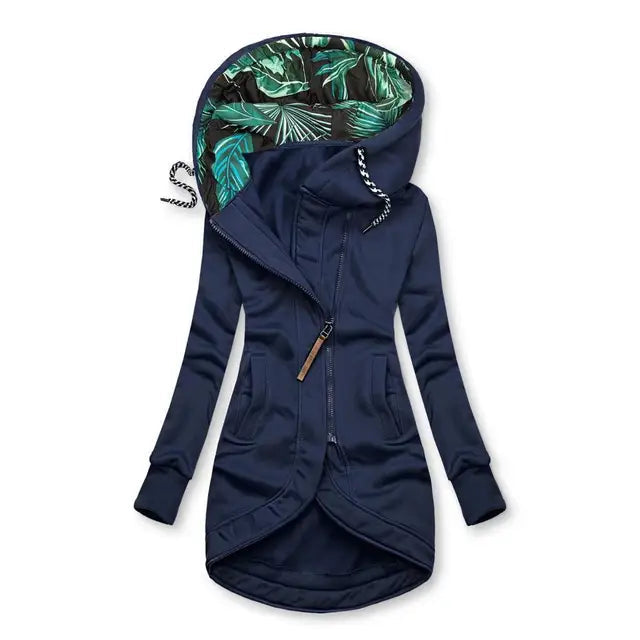 Drune | Lange Winterjacke Damen - Wattierte Jacke