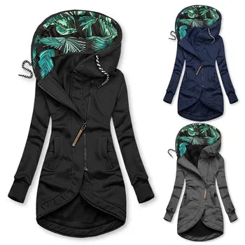 Drune | Lange Winterjacke Damen - Wattierte Jacke
