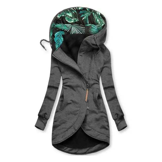 Drune | Lange Winterjacke Damen - Wattierte Jacke