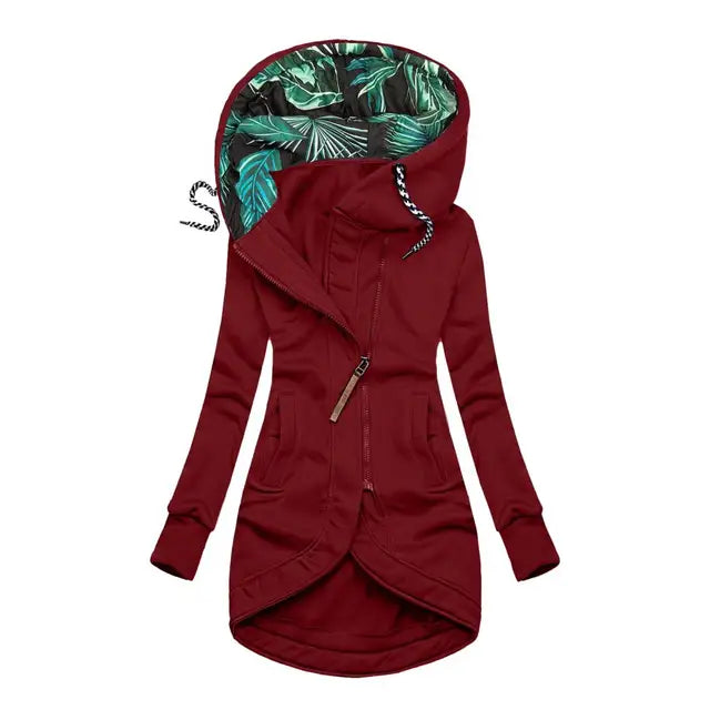 Drune | Lange Winterjacke Damen - Wattierte Jacke