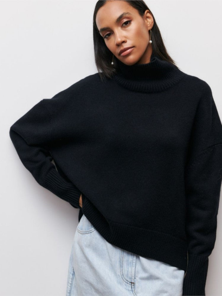 Drune | Stilvoller Damen Rollkragenpullover