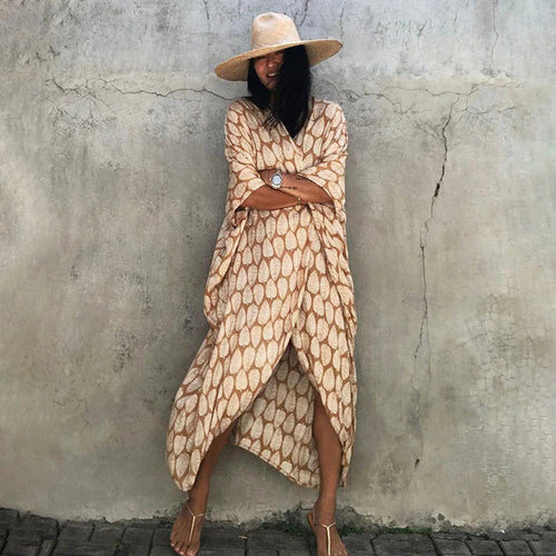 Drune | Kimono Kleid Elegantes Strandgewand für Frauen