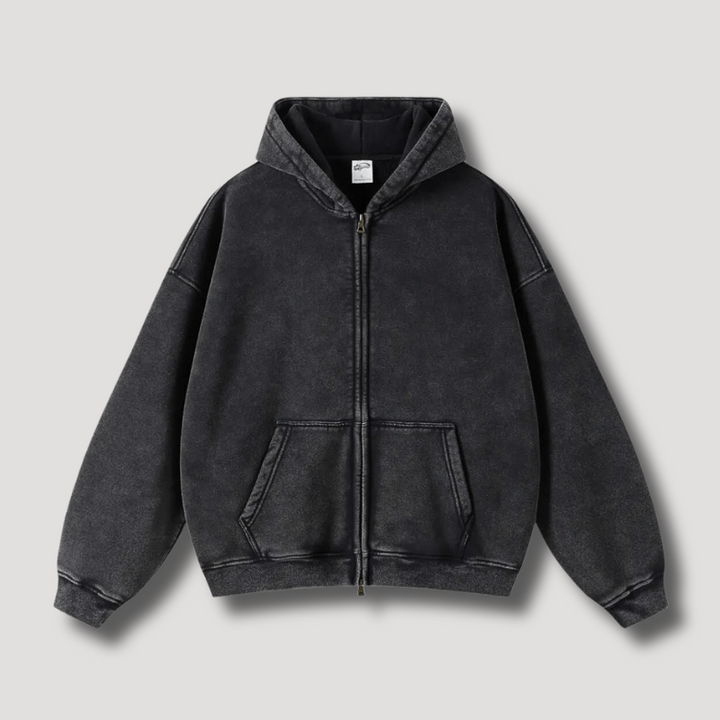Drune - Oversize Kapuzenjacke im Vintage-Look