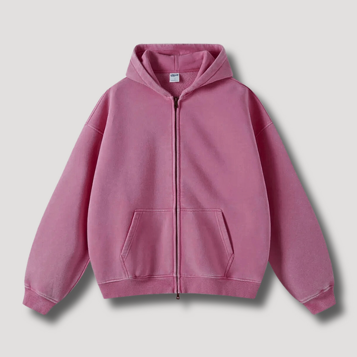 Drune - Oversize Kapuzenjacke im Vintage-Look