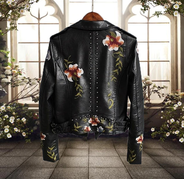 Drune | Drune | Stylische Jacke mit Blumenmuster