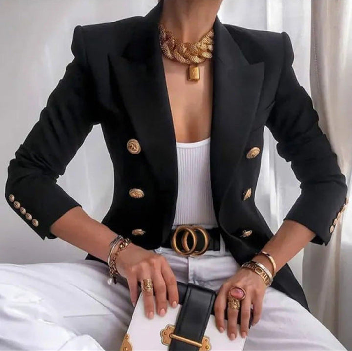 Drune | Stylischer Luxus Blazer mit Thermischer Fütterung