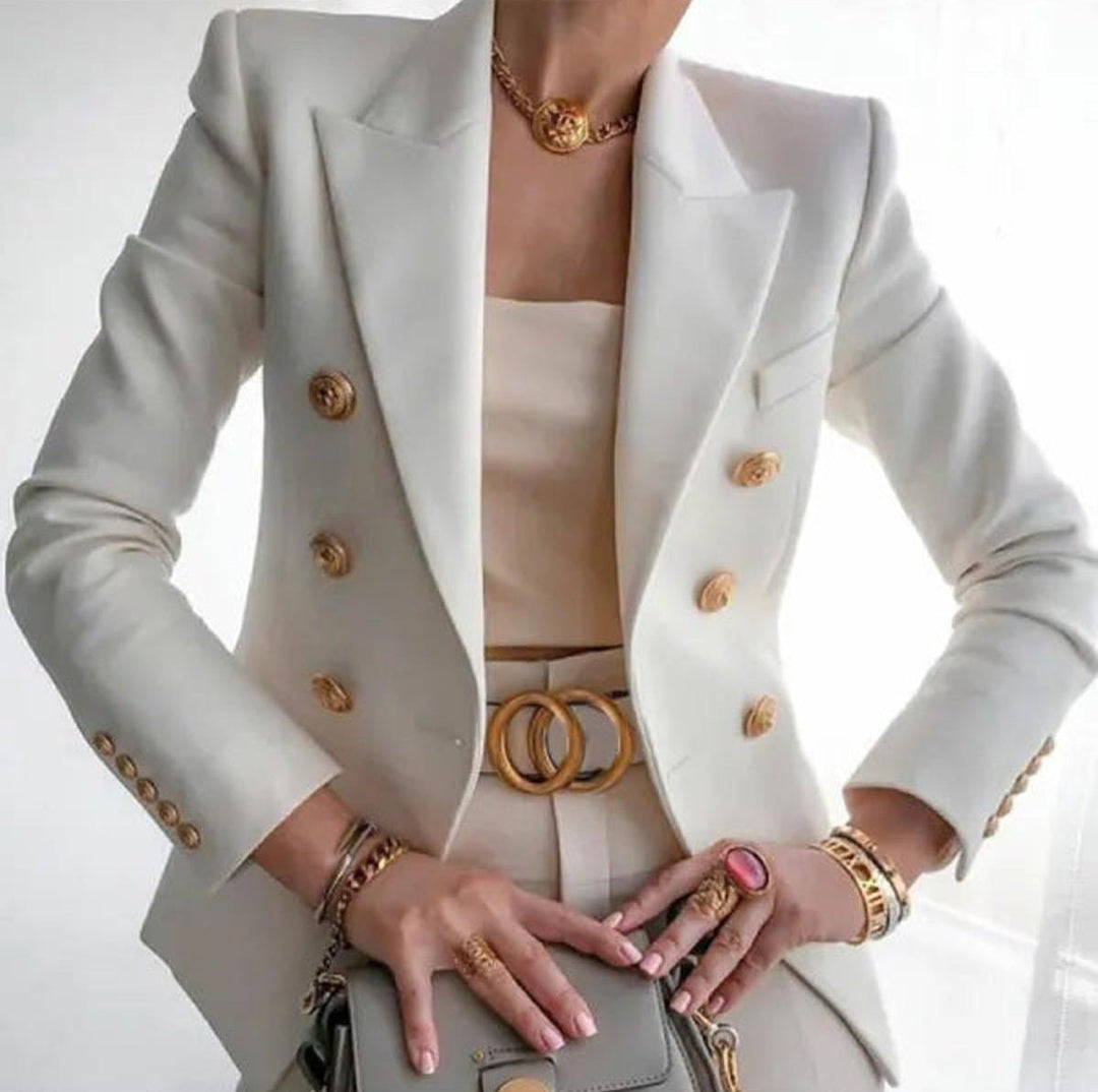 Drune | Stylischer Luxus Blazer mit Thermischer Fütterung